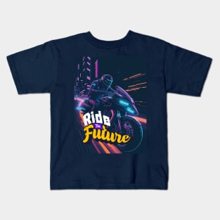 Cyberpunk ride on Kids T-Shirt